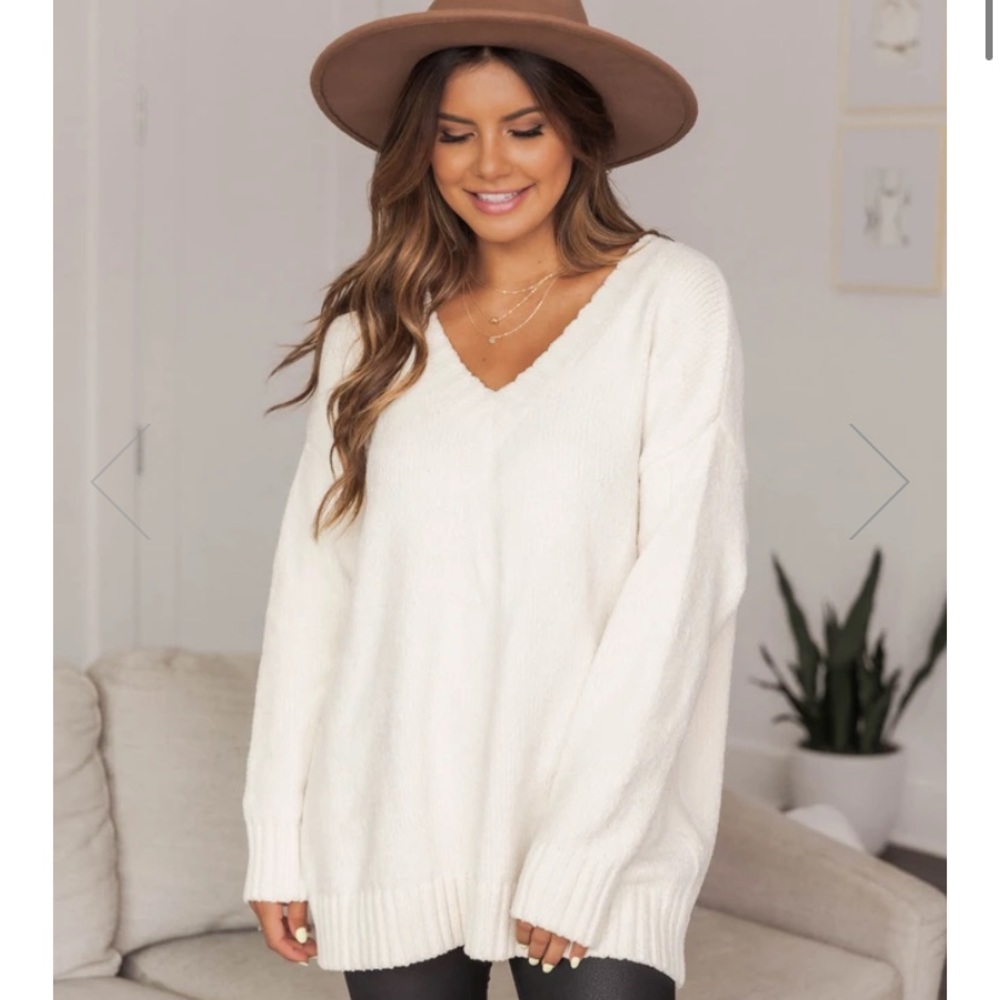 Pink Lily Sweater